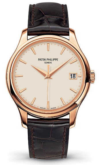 Replica Patek Philippe Calatrava 5227 Rose gold replica Watch